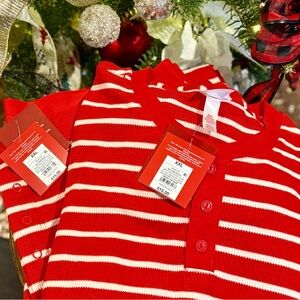Target’s Wondershop Red and White Striped Pajama Set size men’s XXL NWT